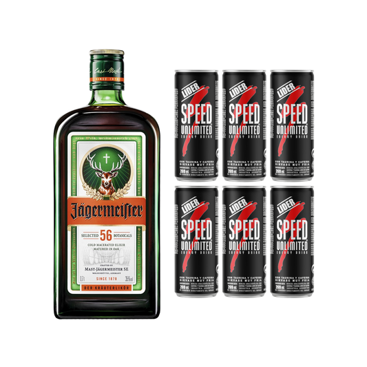 Pack Jägermeister + 6 Speed
