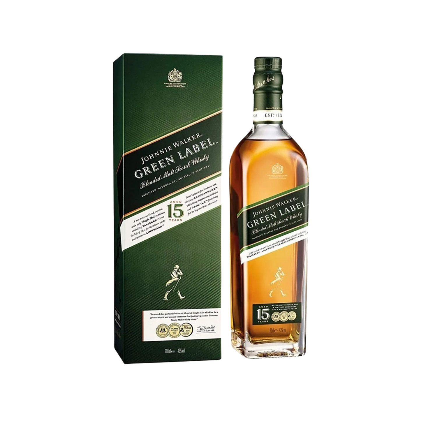 Whisky Johnnie Walker GREEN LABEL