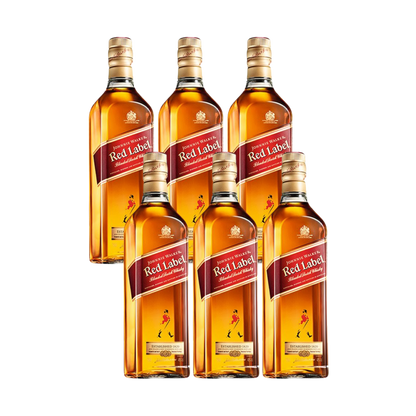 🥃 Pack x6 Johnnie Walker Red Label 1lt – Oferta Limitada