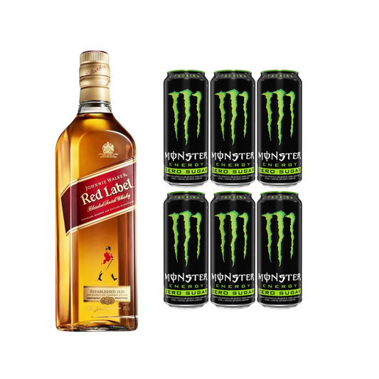 Pack Red Label + 6 Monster