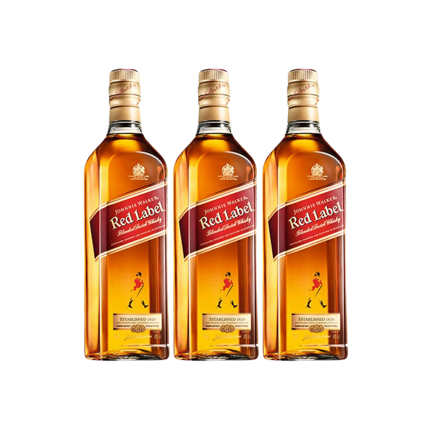 🥃 Pack x3 Johnnie Walker Red Label 1lt – Oferta Limitada